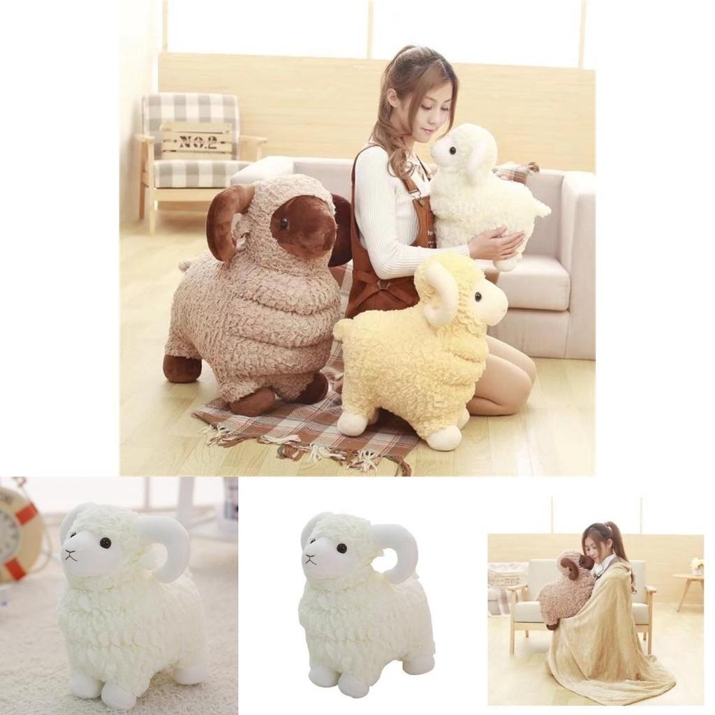 Adorable Sheep And Goat Plush Toy For Good Luck And Fun