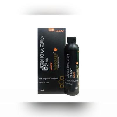 Minopep Minoxidil 5% Lösung Haarpflegelösung (Packung mit 4)