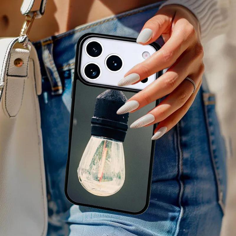 

Light Bulb Idea Motivation Phone Case For iPhone 17 Air 14 15 13 12 Max Cover For Apple 16e 11 Pro Max Plus Coque iPhone 17pro
