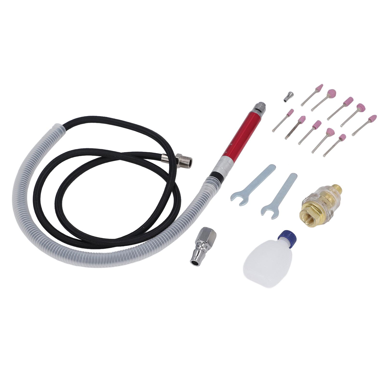 

Набір пневматичної мікрошліфмашинки 18 дюймів 58000 об/хв Багатофункціональний пневматичний мікронабір для шліфування