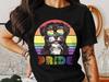 Havanese Rainbow Pride Dog T-Shirt, LGBT Pride Month Colorful Pup Tee, Support Equality and Love Gift