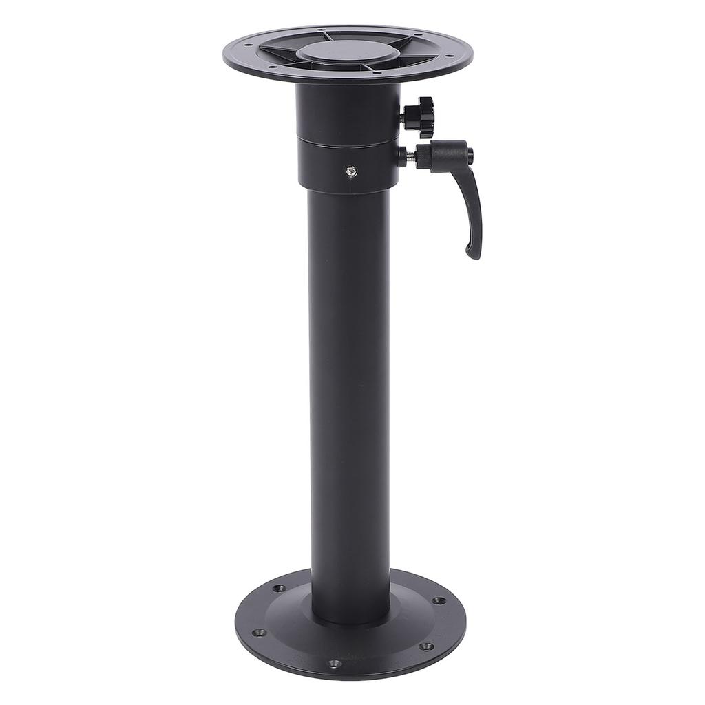 Wohnmobil Tischbein Basis Set 450 bis 725mm Verstellbar Abnehmbar Aluminiumlegierung Tischbein Sockelhalterung für Campervan Ponton