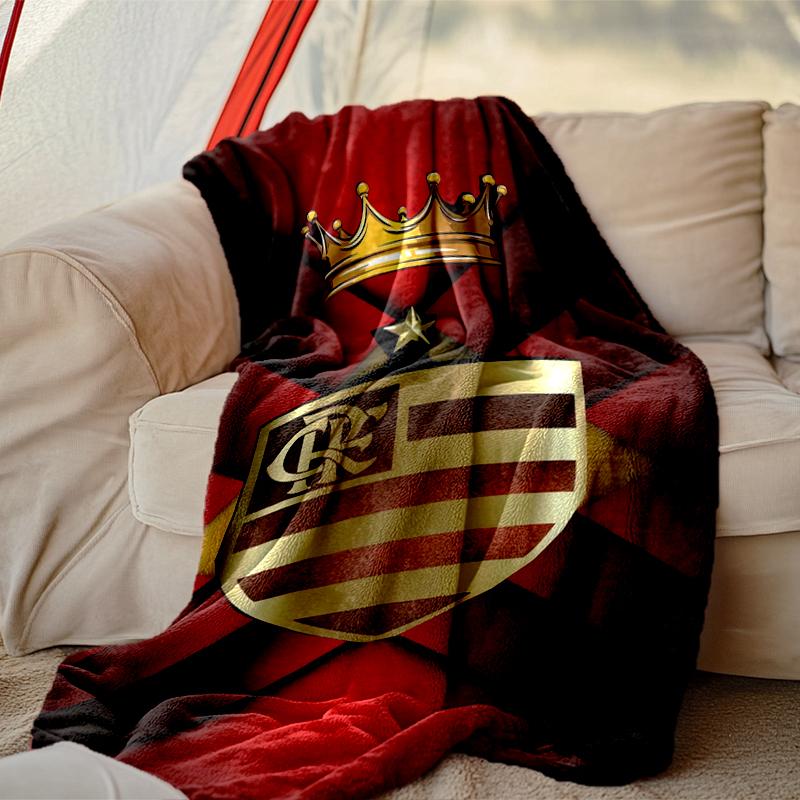1pc Snug Rangers FC Blanket, Lightweight & Durable Print Blanket, Perfect for Home, Couch, Bed, Picnic, Travel, Office