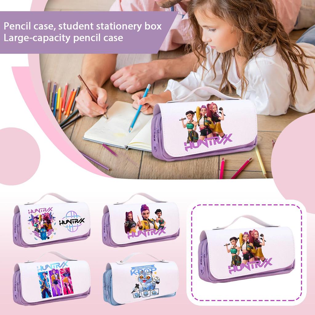 Witch Hunters Pencil Case Student Stationery Box Large Capacity Pencil Case