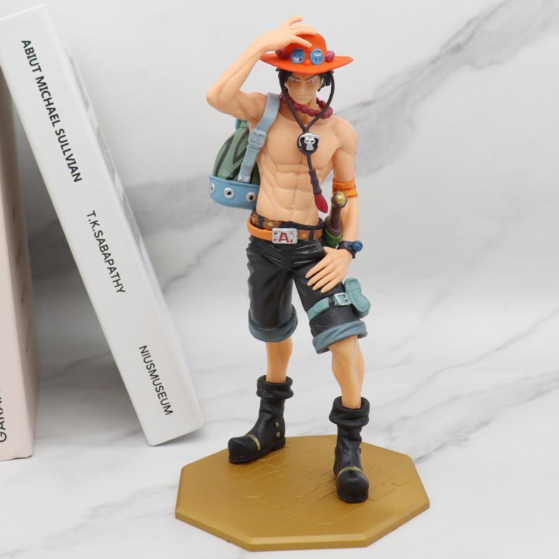 One Piece Ace Pvc Collectible Figure Backpack Model For Anime Fans