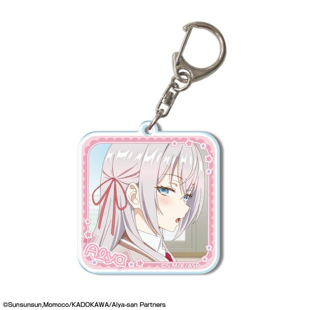 TV anime sometimes whispers in Acrylic Keychain Arya A "My neighbor, Arya, Russian" KHAN-R005-m01