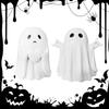 Halloween Funny Ghost Statue Cute Rock Ghost Statue Cute Finger Ghost Ornaments for Indoor & Porch Halloween Decor
