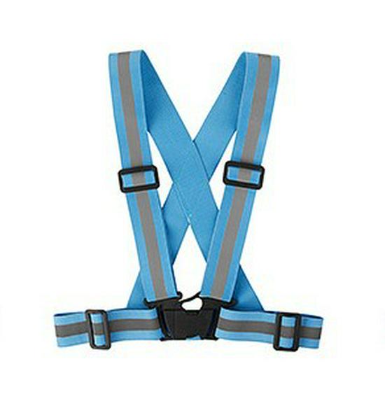 Reflective Outdoor Adjustable Safety Vest for Night Running and Cycling