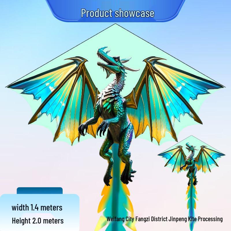 Winged Dragon Kite: High-End Cartoon Kite for Kids