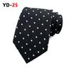 2025 Polka Dot Polyester Herren Business Casual Krawatte - Verschiedene Farben