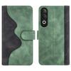 For OnePlus Nord CE4 5G/Oppo K12 Case Wallet Two-Color Splicing Leather Phone Cover
