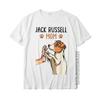 Jack Russell Terrier Mama Niedlicher Hund Mama Lustiges Damen T-Shirt Bedruckte T-Shirts Baumwolle Herren T-Shirts Bedruckt Speziell