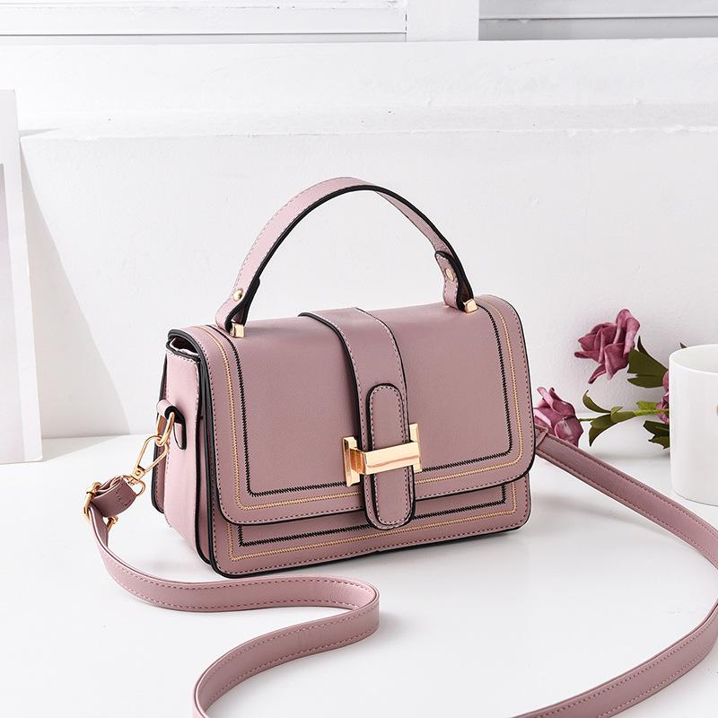 2025 new shoulder small square bag fashionable women's oblique span bag women's shoulder bag summer date women's bag