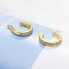 Korean Style Diamond Ear Bone Clip - No Pierced Ear Studs & Ear Cuff,Solves Piercing Pain/Fear,Simple Design,Comfortable to Wear