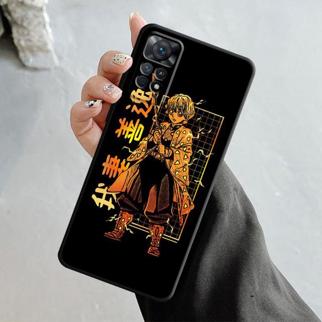 

Чехол для глаз Demon Slayer Nezuko Tanjirou для Xiaomi Redmi Note 12 11t 11s 11 10 8 Pro 9 9s 9t 8t для Mi 10 8 9a 9c 10c 12c K40 For Redmi Note11T 5G