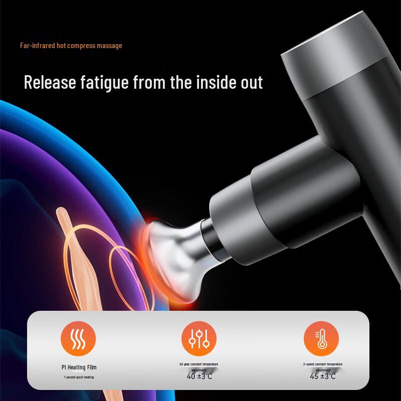 Peak Mini Portable Heating Fascia Massage Gun