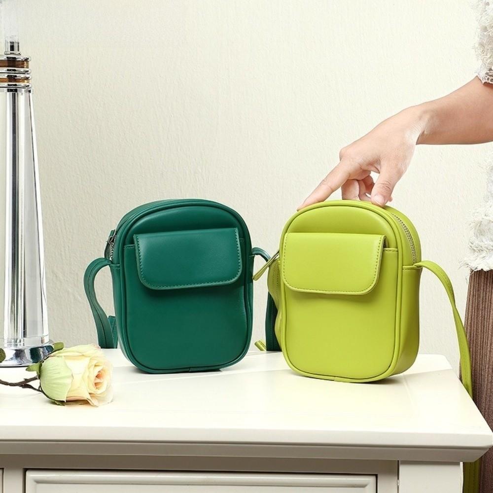 Square Shoulder Bag Durable Crossbody Bag Simple Phone Purse  Women
