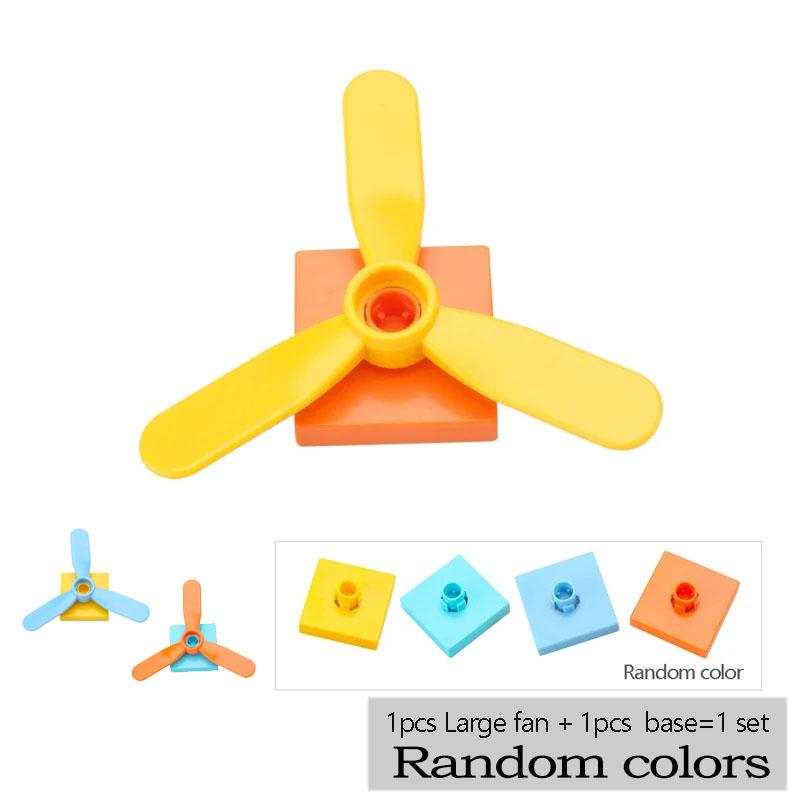 Big Building Blocks Playground Parts Slide Ladder Gear Swing Compatible Bricks Baby Assemble Interactive Toys Gift