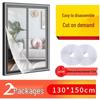 Invisible Summer Self-Adhesive Insect-Proof Polyester Window Mesh – DIY Cuttable Mosquito Net Screen