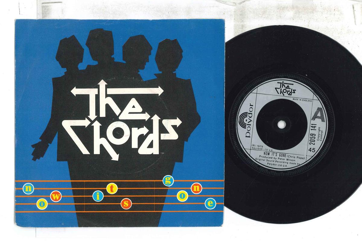 

7inch Record CHORDS - Now It s Gone / Don t Go Back 2059141 POLYDOR 1979 UK Rock Used