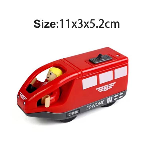 Magnetic Train Toys Wooden Railway Tracks Accessories Locomotive Diecast Slot Fit for All Wood Brand Wooden Tracks Toys For Kids