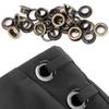 100 Pcs Brass Cloth DIY Tool Knitting Accessory Anti Rust Leather Craft Eyelet(Bronze 17mm)