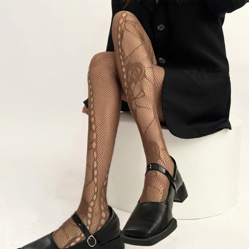 Women's Patterned Tights Fishnet Stockings Sexy Pantyhose Stockings Leggings for Party Clubwears