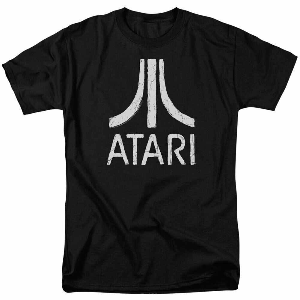Atari Mens T-Shirt Gamer Logo Red Tee
