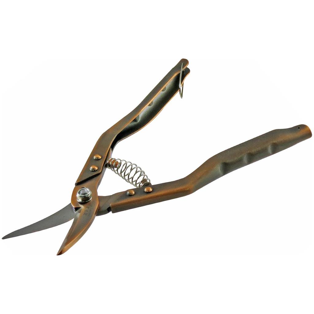 MIMATSU Curved Bronze Finish Multi-Purpose Scissors, Blade, #808