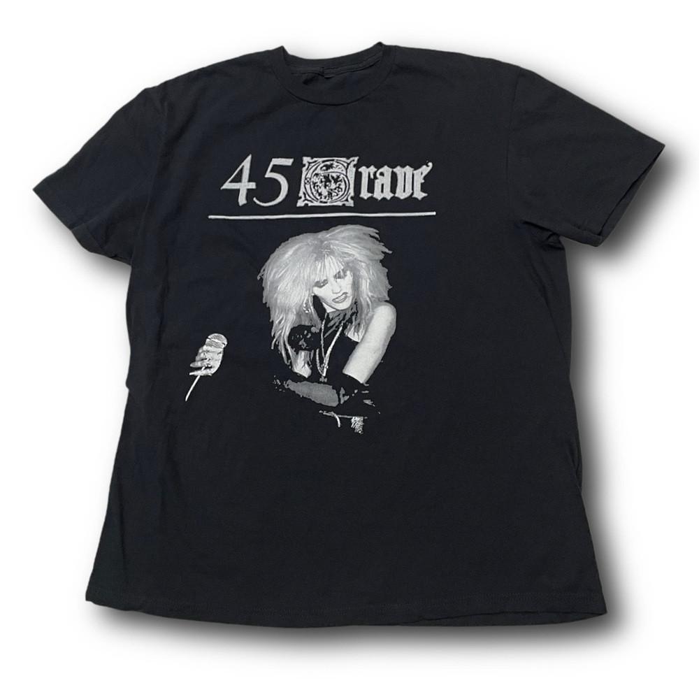 

45 Grave Horror Punk Artwork Shirt Cotton Unisex NZ1080 Unisex T-Shirt XL