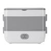 Portable Self Cooking Electric Lunch Box   Rice Cooker 2 Layers 4 Stainless Steel Food Insulation Bowls for   Dormitory 2L