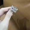 Korean Luxury Zirconia Multi-Layer Openable Women's Ring