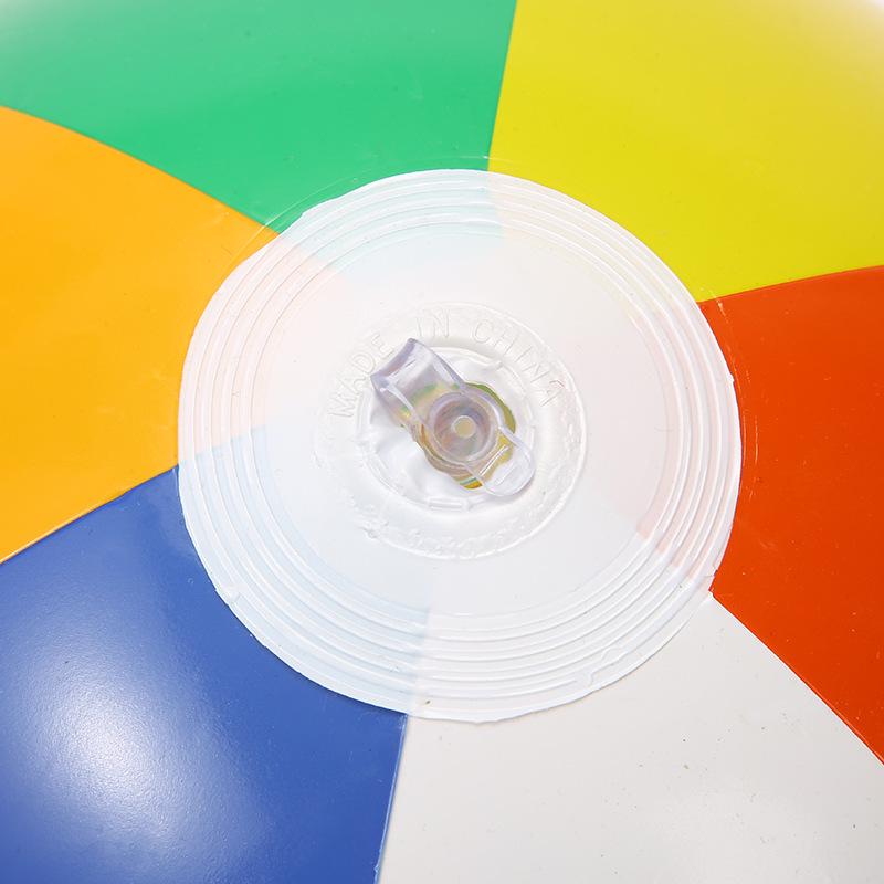 Colorful PVC Leakproof Watermelon Inflatable Football for Kids - Outdoor Interactive Toy