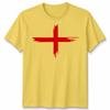 England St George Faded Flag Unisex Tshirt Top