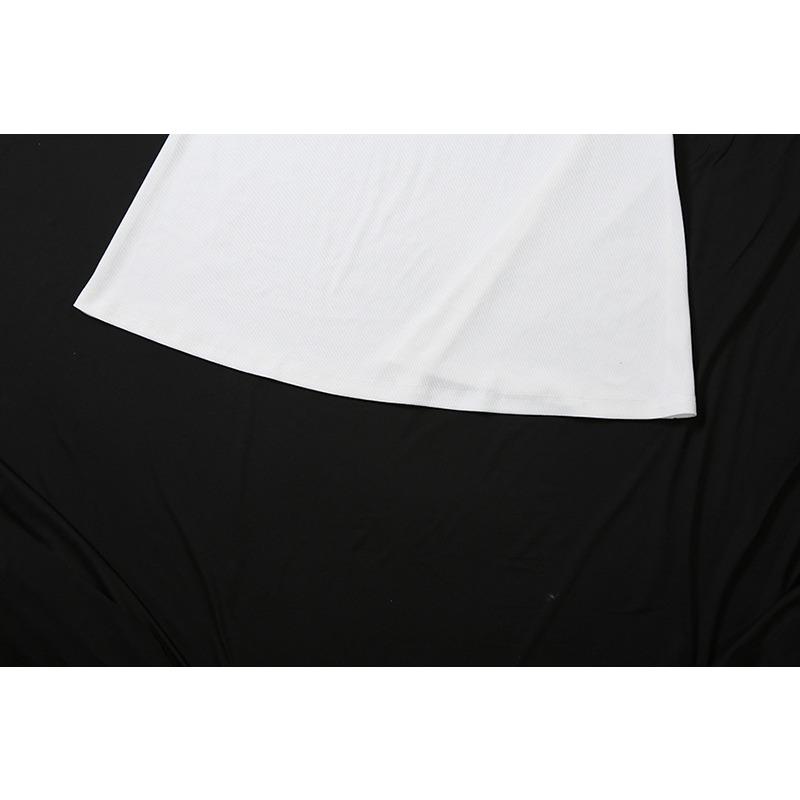 Vestido ajustado con diseño de patchwork y encaje estilo royal sister sexy para mujer