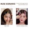 24-48pcs Colorful Metal Hair Clips Professional Salon Hairpin Makeup Clamps Soft Hair Root Fluffy Tool Hair Styling Accessories