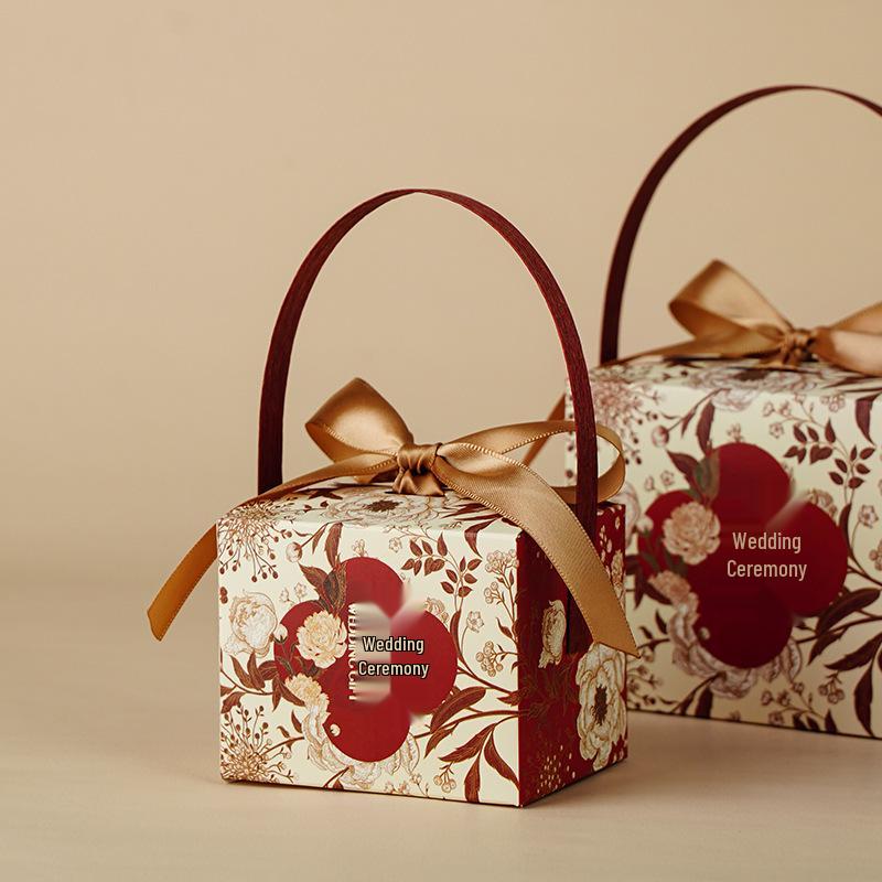 Elegant Wedding Candy Handbag Box