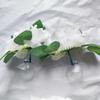 Wedding Car Decoration Artificial Flowers Stamen Leaves Silk Flower Fake DIY Pompoms Wedding Home Decoration Supplies