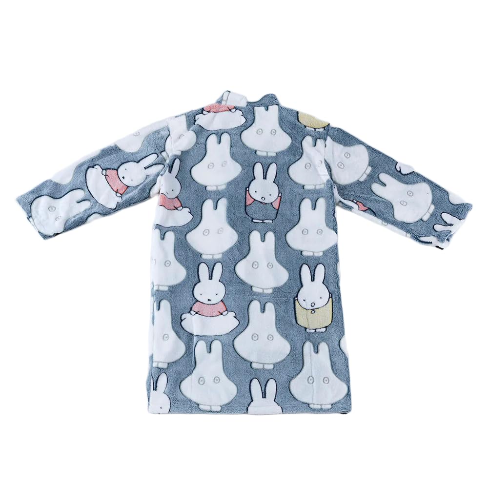 

Dick Bruna Miffy Roomwear [Funny Room Gown] Glowing Pajamas, Wearable Blanket, Dress, Fluffy, Cushion, Ghost