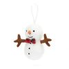 JELLYCAT Fun Items Series Silly Snowman Cute Doll Plush Pendant 10cm High