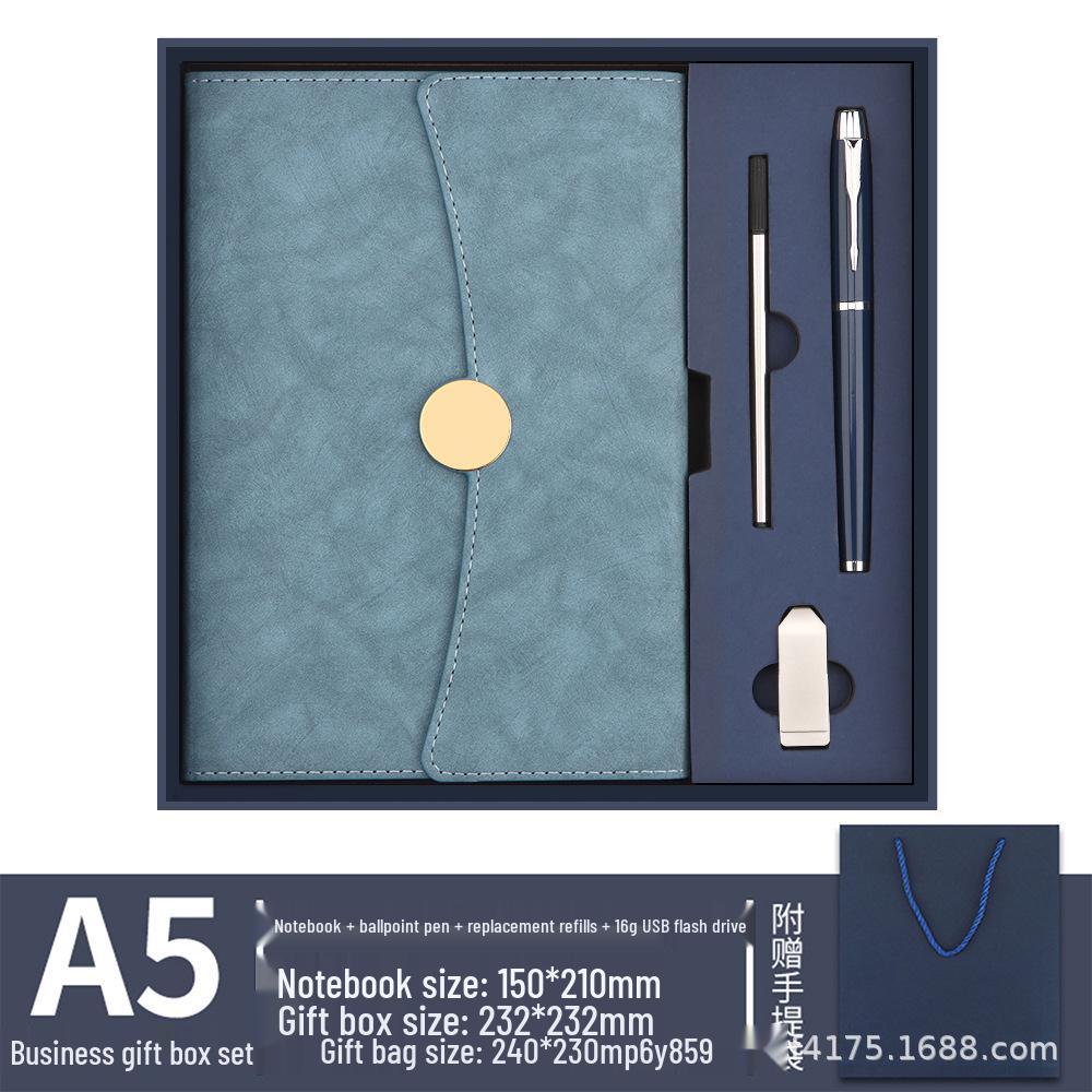 High-Grade Business Notebook Gift Set with Custom Logo Printing