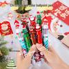 Christmas Multi-color Creative Click Ballpoint Pen - Cute Ten-Color Student Gift