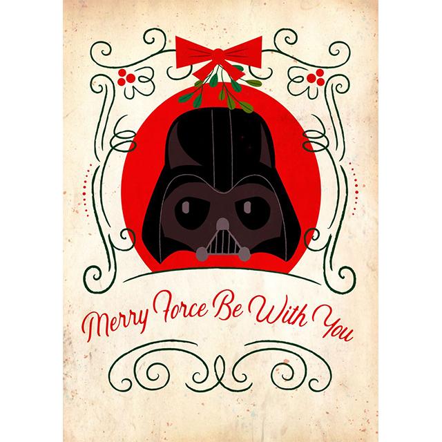 Disney Star Wars Cartoon Christmas Prints Poster Canvas Painting Modern Wall Art Picture For Living Room Bedroom Home Decoration