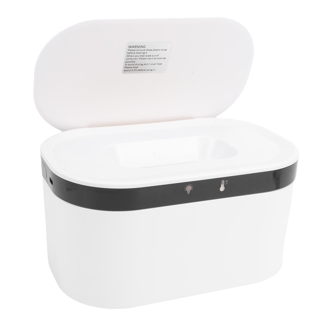 Baby Wipe Warmer Fast and Heating Large Capacity Wipes Dispenser with 5 Temperature Settings for Outdoor
