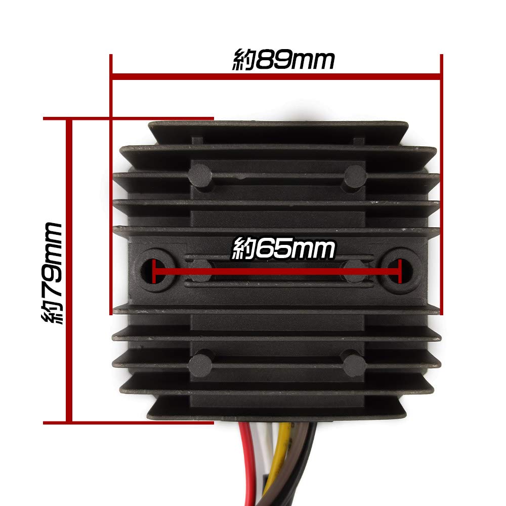 For Honda Bros 400 NC25 Broth 650 RC31 VFR400 NC21 VFR750 NC24 RC24 Replacement Regulator Rectifier Heat Protection Tokutoyo