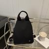 Korean Style Solid Color Shoulder Bag Small Pack Retro Backpack Sweet Sport Nylon Backpack  Lady