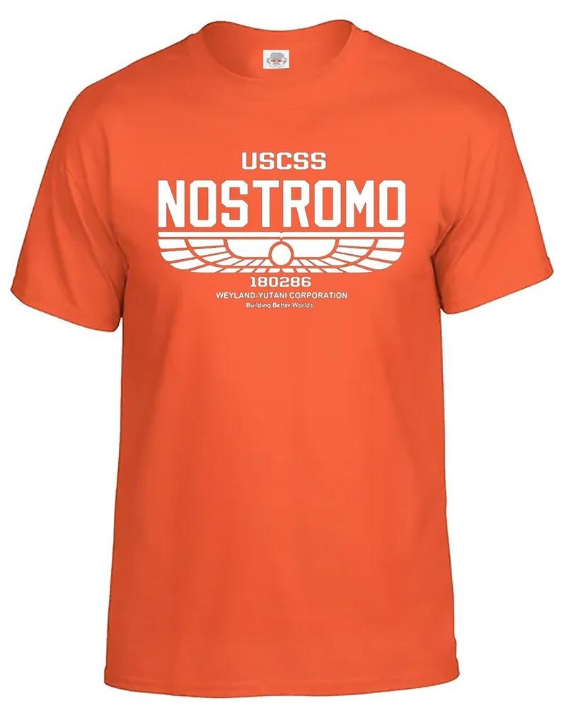 New nostromo tshirt 180286 mens alien film movie uscss weyland yutani sci fi 2XL