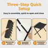 Compact Design Camping Stools Lightweight Fishing Chair Folding Foot Stool  Outdoor Camping