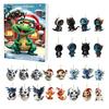 Exquisite Christmas Gift Box Dragon Advent Calendars 2026, 24 Days Countdown Calendar with Acrylic Hanging Ornaments Ornaments, Collectible