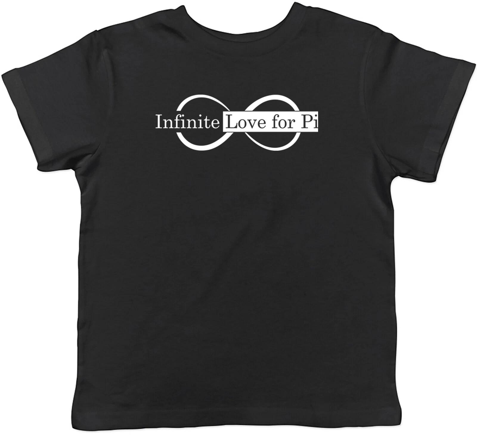 Infinite Love for Pi Kids T-Shirt Funny Maths Numbers Childrens Boys Girls Gift 100